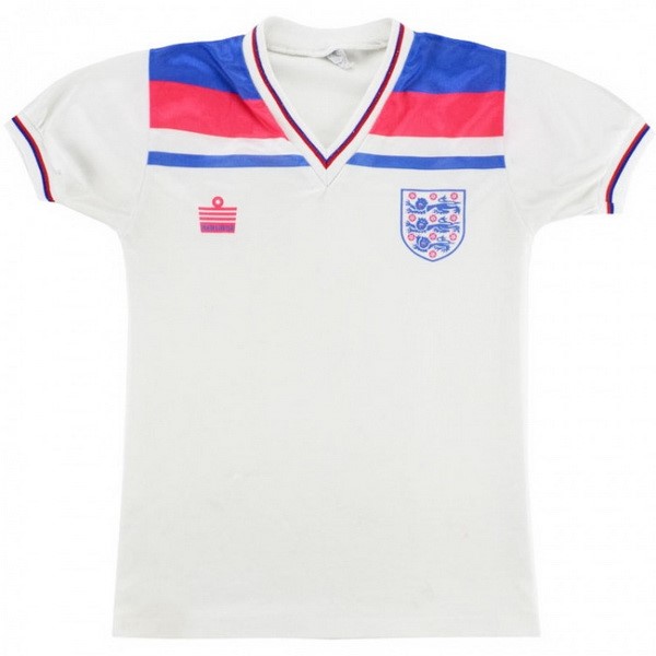 Authentic Camiseta Inglaterra 1ª Retro 1980 Blanco